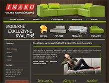 Tablet Screenshot of imako.sk